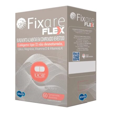 Suplemento alimentar Fixare Flex 60 comprimidos revestidos